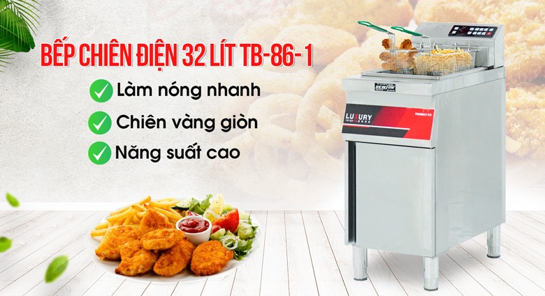 Bếp chiên điện 32 lít TB-86-1 Bếp chiên điện 32 lít TB-86-1