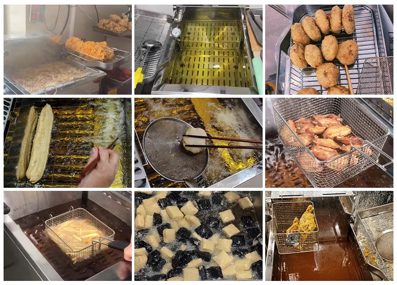 Hình ảnh chiên rán thực tế