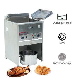 Bếp chiên điện TB-L23 50 lít (chân đứng)