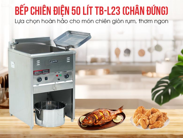 Bếp chiên điện TB-L23 50 lít