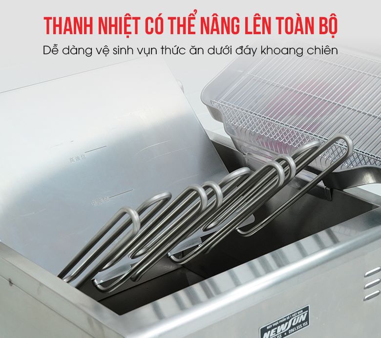 Thanh nhiệt nâng lên hạ xuống linh hoạt