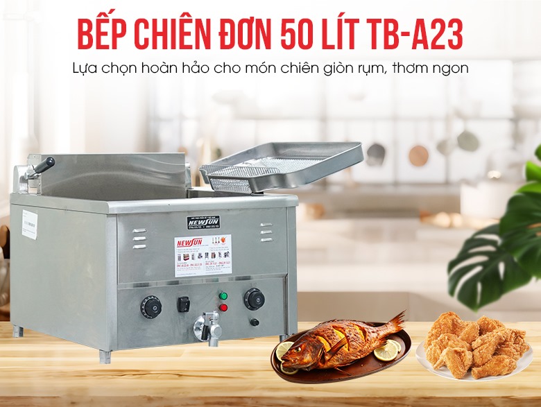 Bếp chiên đơn TB-A23 50 lít Bếp chiên đơn TB-A23 50 lít