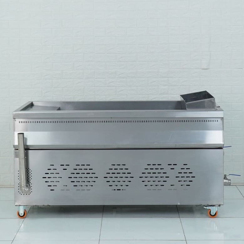 Hình ảnh thực tế của bếp chiên rán công nghiệp