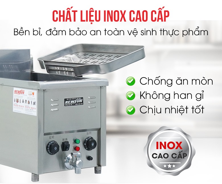 Chất liệu inox 304 cao cấp