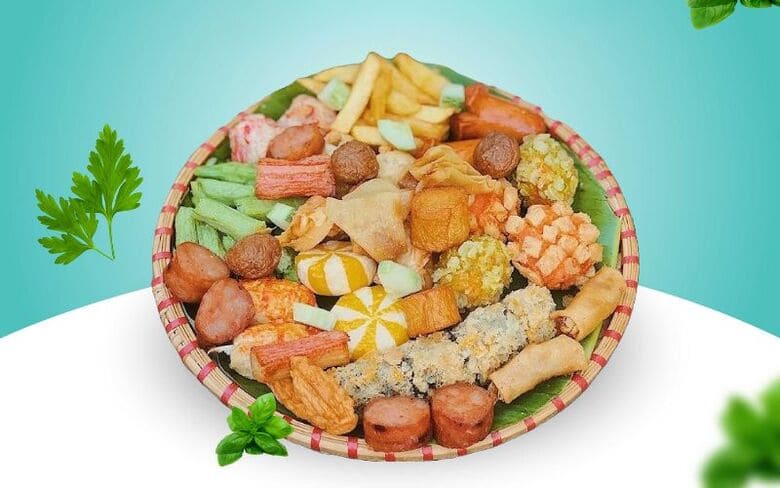 Thực phẩm chiên có màu đẹp ăn, chín đều