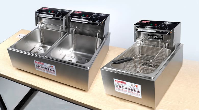 Thiết bị có dải nhiệt rộng mang lại sự linh hoạt, giúp chế biến nhiều nguyên liệu