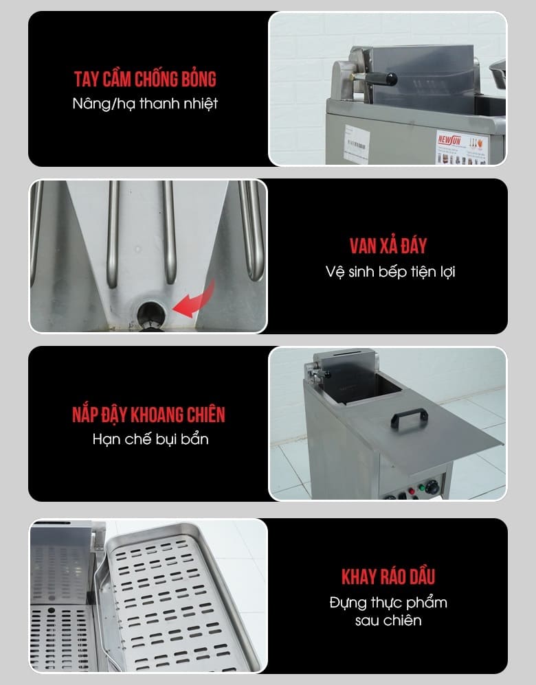 Những phụ kiện giúp bếp hoạt động ổn định và dễ bảo trì hơn.