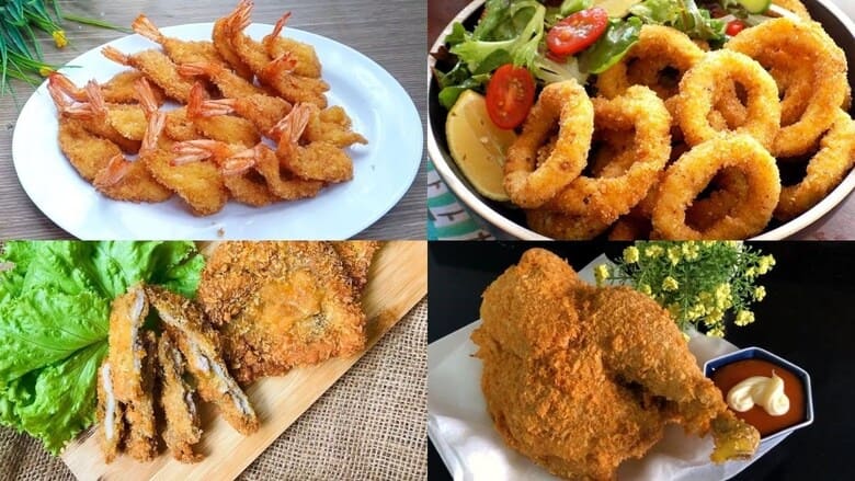 Khả năng chiên nhiều loại thực phẩm khác nhau