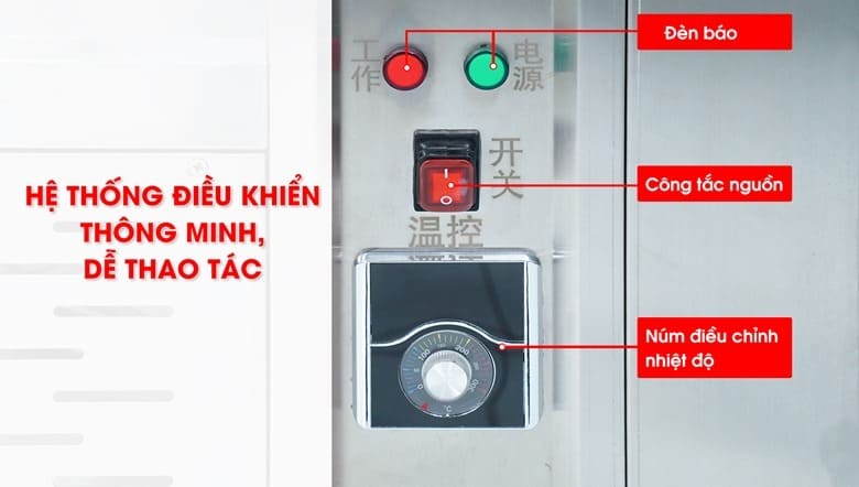 Hệ thống điều khiển tiên tiến, thao tác đơn giản